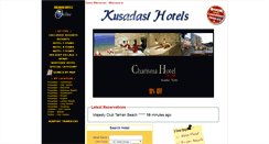 Desktop Screenshot of kusadasihotels.com